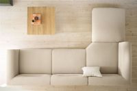 Bild von FDB Møbler L44 Pouf-Modul 102 x 98 cm – Beige