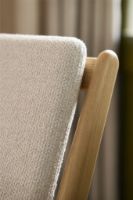 Bild von FDB Furniture J53 Sessel 80 x 65,6 cm – Eiche/Natur, Beige