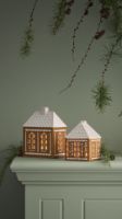 Bild von Kähler Lebkuchenlichthaus Weihnachtsstall H: 11,5 cm - Braun 