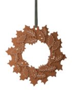 Bild von Kähler Lebkuchen-Weihnachtskranz Ø: 18,5 cm – Braun 