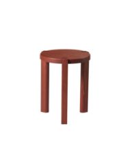 Bild von FDB Furniture D108 Ragnesminde Couchtisch Ø: 35 cm – Camine Red