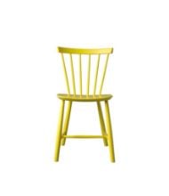 Bild von FDB Furniture J46 Poul M. Volther Stuhl – Buche lackiert/Gelb