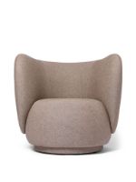 Bild von Ferm Living Rico Lounge Main Line Flax SH: 41 cm - MLF23 Kaffee