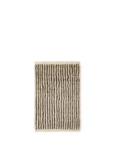 Bild von Ferm Living Kami Knotted Teppich 80x120 cm - Offwhite/Kaffee