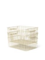 Bild von Ferm Living Cala Stackable Baskets 2 stk. - Cashmere