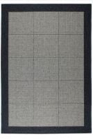 Bild von HC Carpets Casablanca Flachgewebter Teppich 200x290 cm - Dunkelgrau