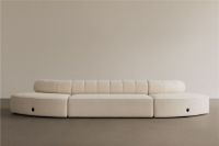 Bild von Audo Copenhagen Eave Modulsofa 86 - Konkave Ecke B: 141 cm - Logan Jasmine