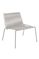 Bild von Thorup Copenhagen Noel Lounge Chair SH: 43 cm – Stahl/Grau