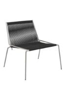 Bild von Thorup Copenhagen Noel Lounge Chair SH: 43 cm - Stahl/Schwarz