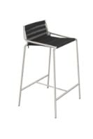 Bild von Thorup Copenhagen Noel Thekenstuhl SH: 67 cm – Stahl/Schwarz