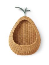 Bild von Ferm Living Pear Geflochtene Wandtasche H: 68 cm - Natur