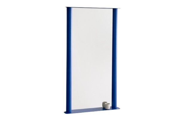 Bild von Drawn Pipeline Großer Spiegel H: 117,5 cm – Blau