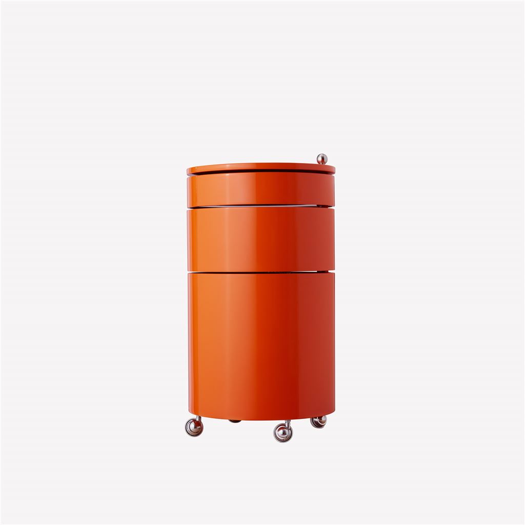 Bild von Verpan Barboy H: 72,5 cm - Glänzendes frisches Orange