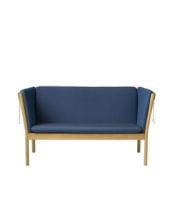 Bild von FDB Møbler J148 2-Personen-Sofa Erik Ole Jørgensen L: 153 cm – Natureiche/Dunkelblau