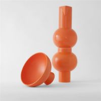 Bild von raawii Power XL Vase H: 33 cm – Leuchtendes Orange