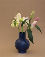 Bild von Strøm XL Vase H: 33 cm - Blau