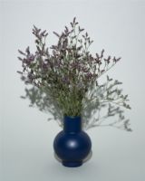 Bild von Strøm XL Vase H: 33 cm - Blau