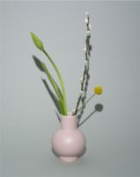 Bild von Höhe Strøm XL Vase H: 33 cm – Coral Blush