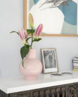 Bild von Kleine Vase H: 16 cm – Coral Blush