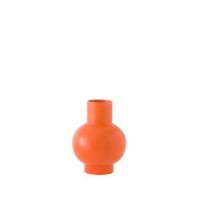 Bild von raawii Strøm Kleine Vase H: 16 cm – Leuchtendes Orange