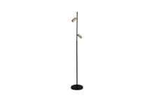 Bild von ANTIDARK Decor Floor Double F2 Gulvlampe H: 150 cm - Schwarz/Messing