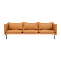 Bild von Fogia Tiki 3-Pers.-Sofa L: 236 cm - Vintage Cognac