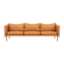 Bild von Fogia Tiki 3-Pers.-Sofa L: 236 cm - Vintage Cognac