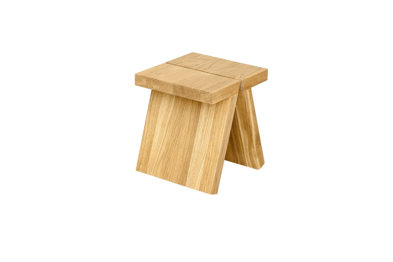 Bild von Fogia Supersolid Object 1 Hocker B: 30 cm – Eiche