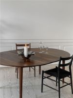 Bild von Sibast Furniture No 59 Dining Chair SH: 45 cm - Sort Bøg/Papercord Webbing Sort