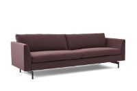 Bild von Mogens Hansen MH 272 – 4-Personen-Sofa 2-teilig 252 cm. Nobelsubstanz fv. 65145 Steigbügelbein aus schwarzem Stahl unter dem Arm