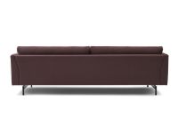 Bild von Mogens Hansen MH 272 – 4-Personen-Sofa 2-teilig 252 cm. Nobelsubstanz fv. 65145 Steigbügelbein aus schwarzem Stahl unter dem Arm