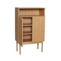 Bild von Hübsch Hinterschrank H: 135 cm – Eiche 