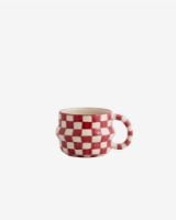 Bild von Nordal Ysia Cup Tern H: 7,5 cm – Rot/Gebrochenes Weiß 