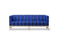 Bild von Fredericia Furniture EJ315 3 Pers. Sofa L: 210 cm – Reflex 779/Hell geölte Eiche