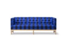 Bild von Fredericia Furniture EJ315 3 Pers. Sofa L: 210 cm – Reflex 779/Hell geölte Eiche