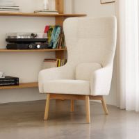 Bild von FDB Møbler L35 Gejsa Sessel SH: 41 cm - 00 Beige 