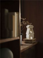 Bild von Kristina Dam Aspect-Skulptur H: 29 cm - Beige