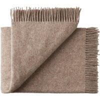 Bild von Silkeborg Wolldecke Spinning Season 130x200 cm - Latte Beige