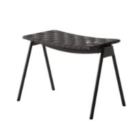 Bild von &Tradition Ville AV46 Outdoor-Fußhocker H: 39,5 cm - Warmes Schwarz