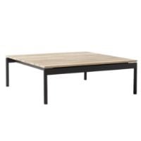 Bild von &Tradition Ville AV50 Outdoor-Sofatisch 90x90 cm - Warm Black/Teak