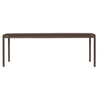 Bild von Ferm Living Dapple Bank B: 130 cm - Dunkle Schokolade 