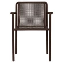 Bild von Ferm Living Dapple Stuhl m. Armlehne SH: 45 cm - Dunkle Schokolade
