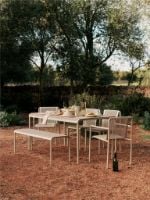 Bild von Ferm Living Dapple Esstisch 160x90 cm - Dunkle Schokolade