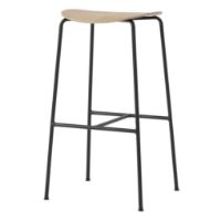Bild von &Tradition Pavilion AV38 Barhocker H: 79 cm - Lackierte Eiche 
