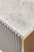 Bild von Vipp 675 Chimney Hero 2 Schrank L: 60 cm - Helle Eiche/Marmor