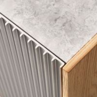 Bild von Vipp 675 Chimney Hero 3 Schrank L: 117 cm - Helle Eiche/Marmor