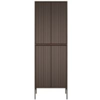 Bild von Vipp 675 Chimney Hero 4 Schrank H: 180,5 cm - Dunkle Eiche/Marmor