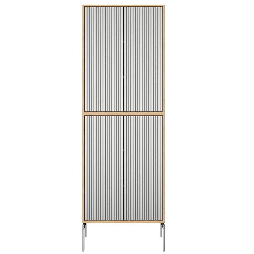 Bild von Vipp 675 Chimney Hero 4 Schrank H: 180,5 cm - Helle Eiche/Marmor