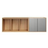 Bild von Vipp 675 Chimney Hero 5 Schrank L: 148,5 cm - Helle Eiche/Marmor