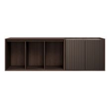 Bild von Vipp 675 Chimney Hero 5 Schrank L: 148,5 cm - Dunkle Eiche/Marmor